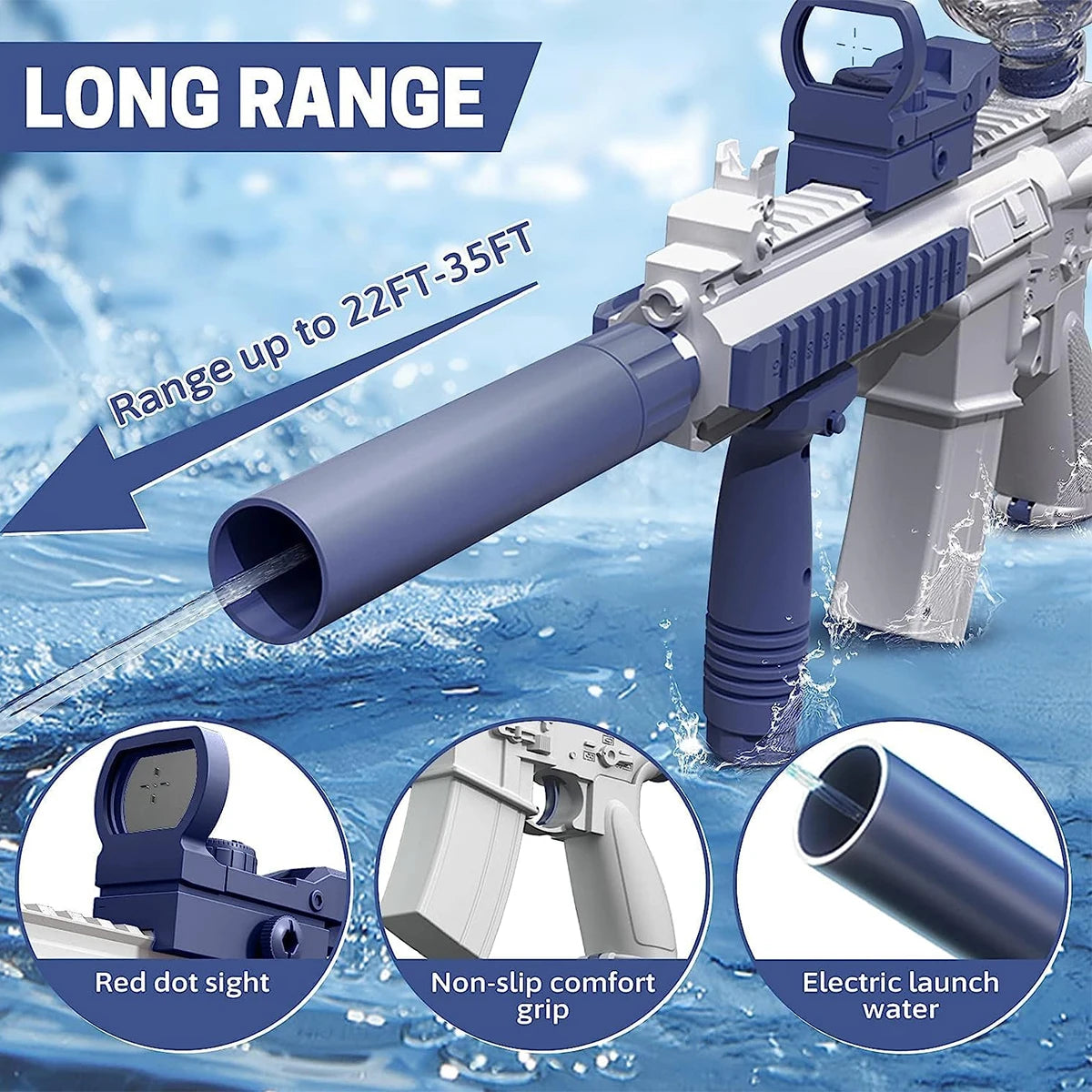 M416 Aqua Blaster (Electric water shooting toy gun )